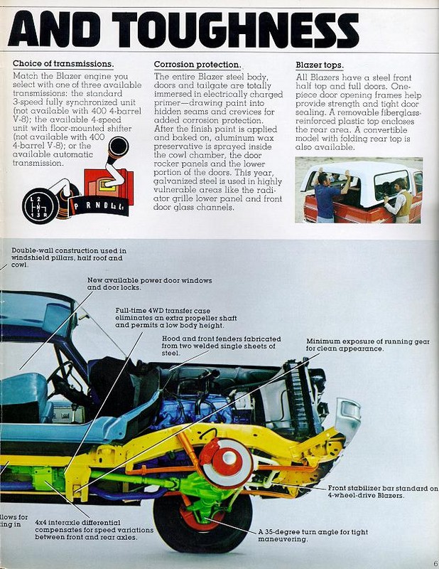 1978 Chevrolet Blazer Brochure Page 4